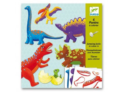Pohyblivé figurky Djeco - Dinosauři