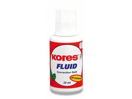 Opravný lak Kores Fluid štěteček, 20 ml