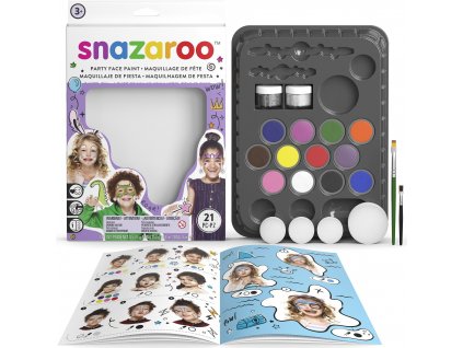Obličejové barvy Snazaroo - Party pack