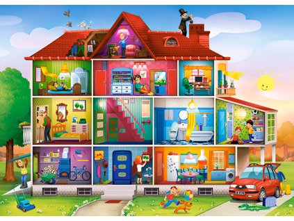 27378 2 puzzle castorland 120 dilku zivot v dome
