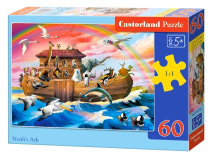 Puzzle Castorland 60 dílků - Noemova archa