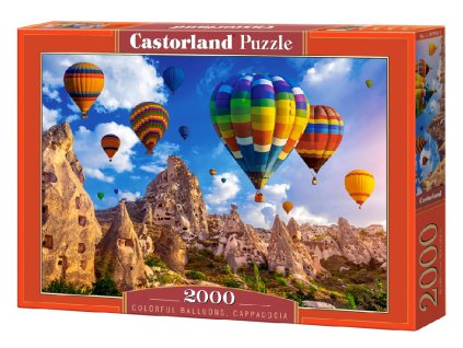 25659 2 puzzle castorland 2000 dilku let balonu kappadokie