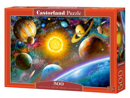 Puzzle Castorland 500 dílků - Otevřený vesmír