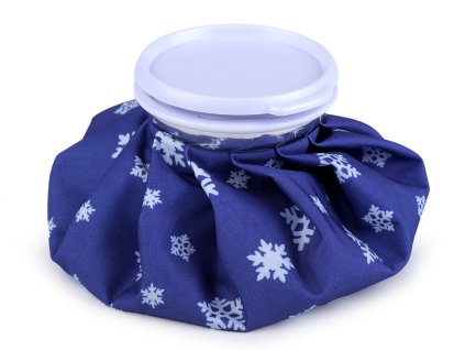 Sáček na ledový obklad (Balení 1 ks, Varianta 1 bílá zelená)