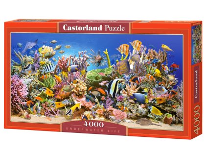 19353 puzzle castorland 4000 dilku podvodni zivot