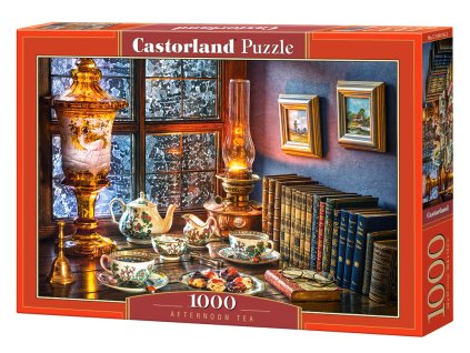 21954 2 puzzle castorland 1000 dilku odpoledni caj