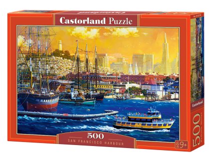 24741 puzzle castorland 500 dilku pristav san francisco