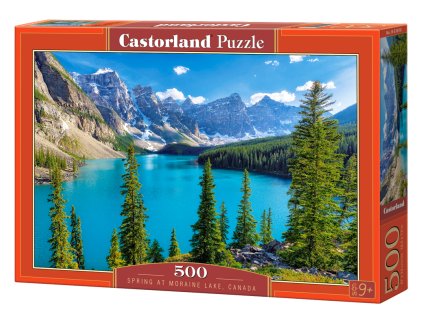 25191 2 puzzle castorland 500 dilku jaro u maraine lake kanada