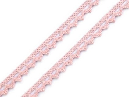 Bavlněná krajka paličkovaná šíře 9 mm (Balení 22.5 m, Varianta 1 bílá)