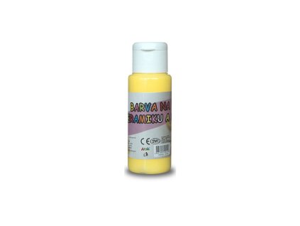 17991 1 akrylova barva na sklo a keramiku 60ml zluta