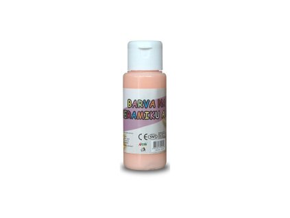 17994 1 akrylova barva na sklo a keramiku 60ml oranzova svetla