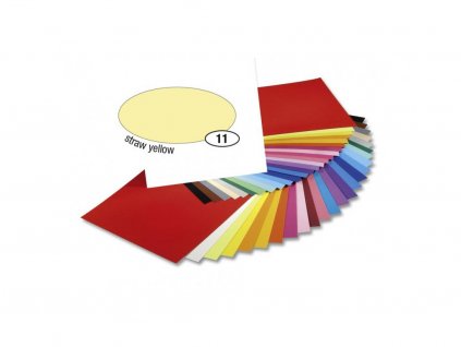 18105 1 barevny papir 300g a4 zluty svetly