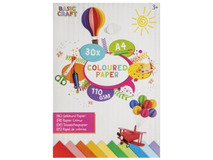 26232 1 barevne papiry a4 110 g m2 30 listu