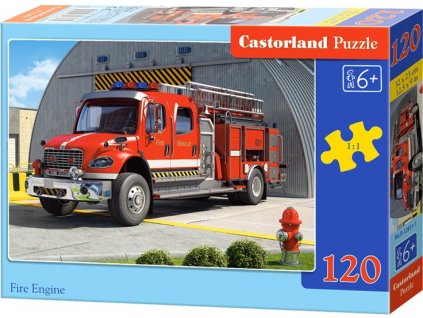 18771 puzzle castorland 120 dilku hasici