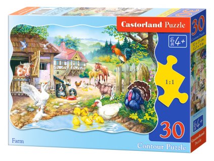 Puzzle Castorland 30 dílků - Farma