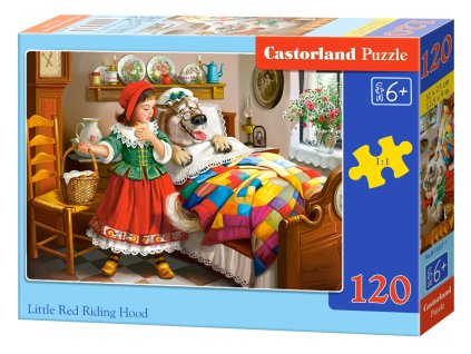 20775 2 puzzle castorland 120 dilku cervena karkulka