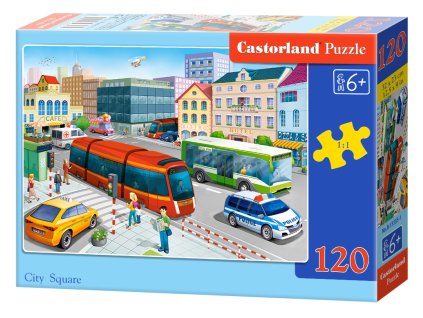 23715 2 puzzle castorland 120 dilku namesti