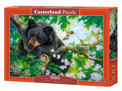 24165 1 puzzle castorland 500 dilku medved na strome