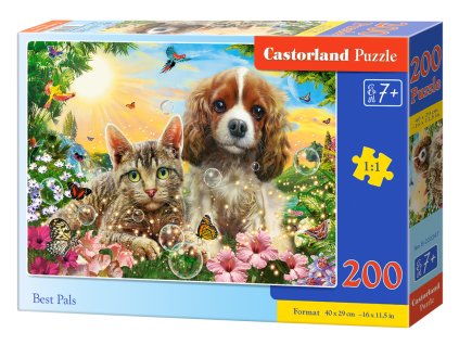 24336 2 puzzle castorland 200 dilku kamaradi