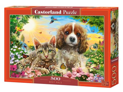 24351 2 puzzle castorland 500 dilku nejlepsi kamaradi
