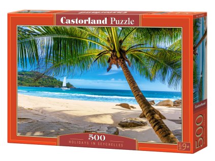 25194 1 puzzle castorland 500 dilku prazdniny na seychely