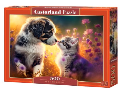 25212 puzzle castorland 500 dilku pratelstvi