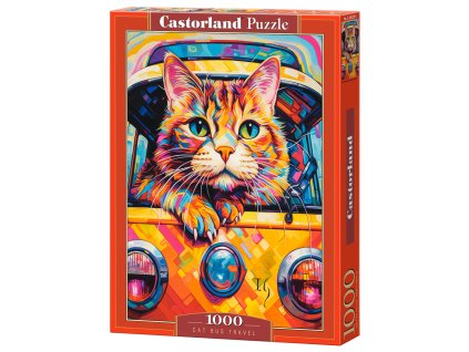 27649 3 puzzle castorland 1000 dilku cat bus travel