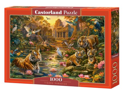 27658 1 puzzle castorland 1000 dilku tygri raj