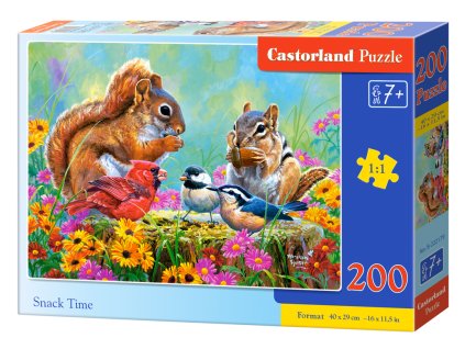 27781 1 puzzle castorland 200 dilku veverky