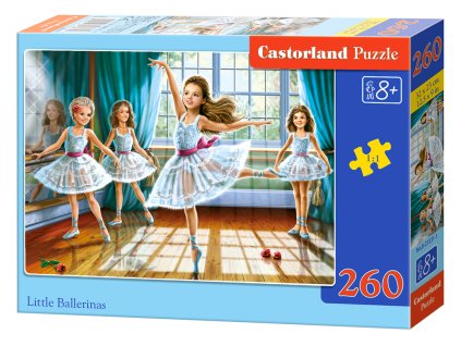 27829 2 puzzle castorland 260 dilku baletky