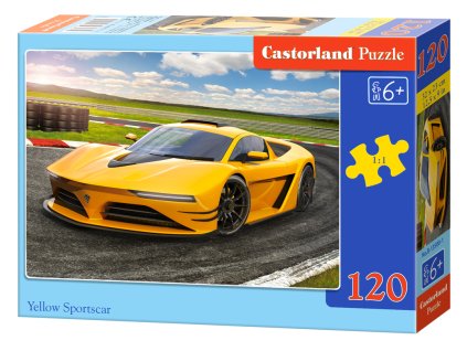 27835 2 puzzle castorland 120 dilku zluty sportak