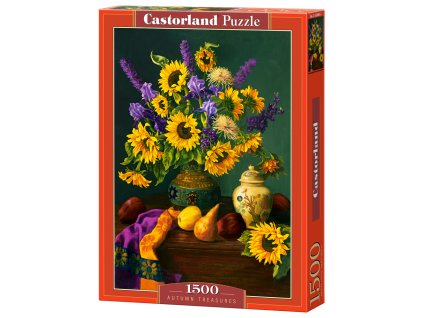 27628 puzzle castorland 1500 dilku slunecnice