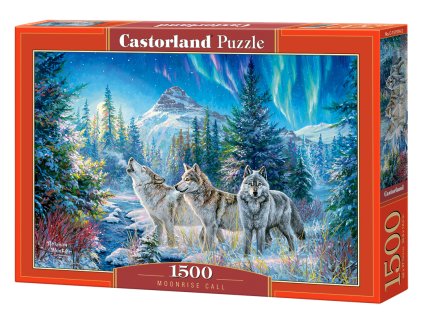 27631 3 puzzle castorland 1500 dilku vlci