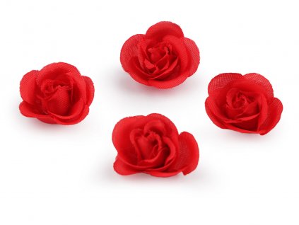 Umělý květ růže Ø3 cm (Balení 10 ks, Varianta 1 bílá)