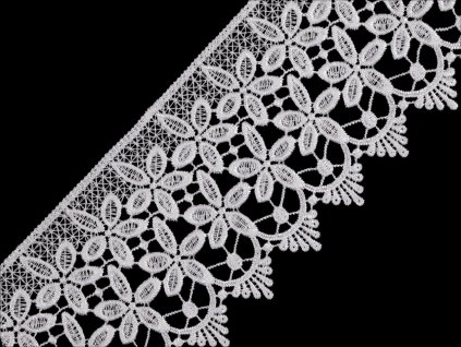 Vzdušná krajka šíře 85 mm (Balení 1 m, Varianta 1 bílá)