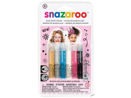 Snazaroo tužky na obličej - 6 barev dívčí