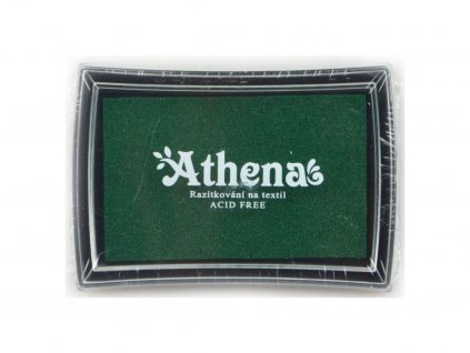 18960 1 poduska pro razitkovani na textil zelena