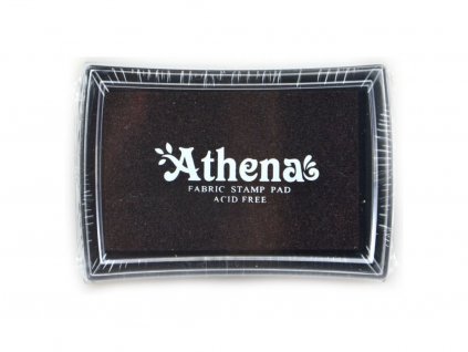 18963 1 poduska pro razitkovani na textil hneda