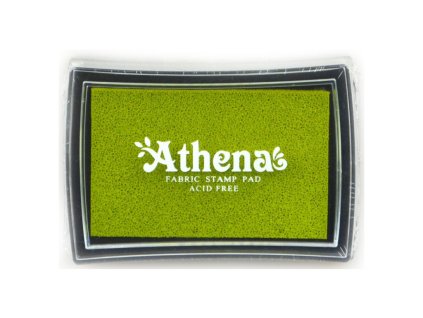 19236 1 poduska pro razitkovani na textil svetle zelena