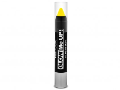 Tužka na obličej UV neon 3,5 g žlutá (yellow)