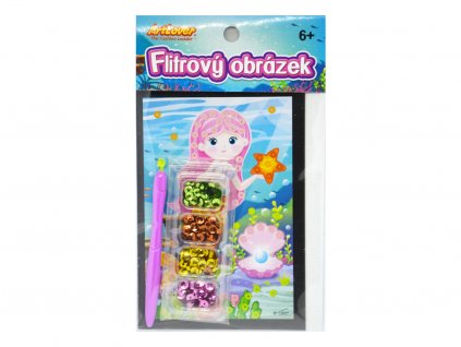 21693 1 flitrovy obrazek morske vily cena za kus v boxu 24 ks