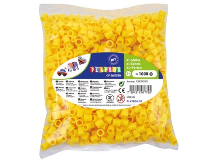 22977 1 koralky zazehlovaci velke maxi xl 1000 ks zlute