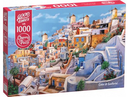 Puzzle Cherry Pazzi 1000d. Color di Santorini