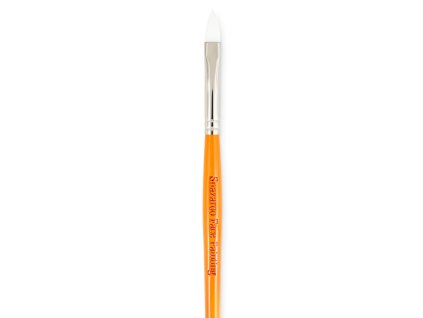 23499 1 766416433626 snz pro medium flat brush yellow open pack close up