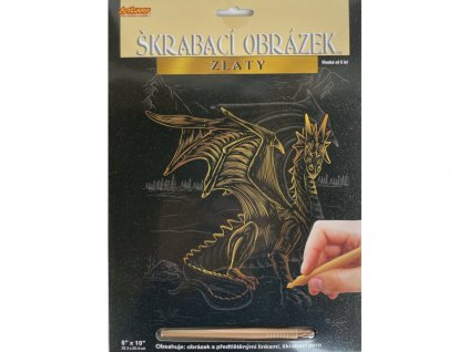 25371 1 skrabaci obrazek zlaty drak 2