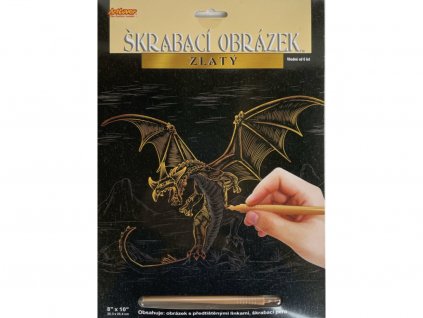 25374 1 skrabaci obrazek zlaty drak 3