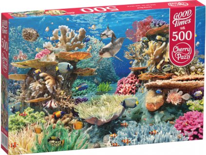 Puzzle 500d. Cherry Pazzi Mořská útes