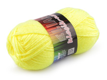 Pletací příze Elian Klasik neon 50 g (Balení 1 ks, Varianta 1 (10910) žlutá)