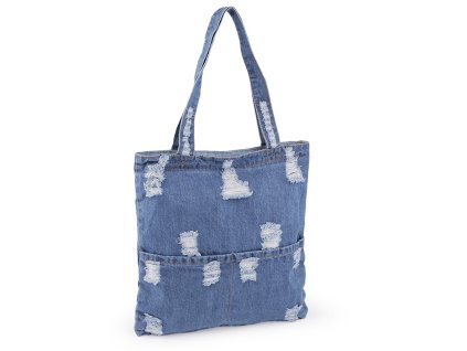 Riflová taška (Balení 1 ks, Varianta 1 modrá jeans)