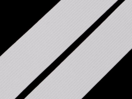 Pruženka tkaná šíře 30 mm (Balení 1 m, Varianta 1 bílá)